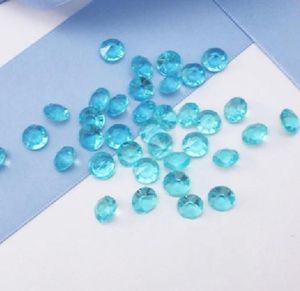 High Quality mm Carat Aqua Blue Color Diamond Confetti Wedding Party Decoration Free