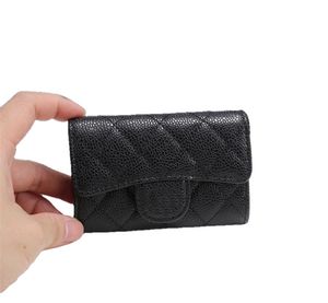 portafoglio da uomo in vera pelle di qualità con scatola portafoglio designer di lusso portafoglio da donna porta carte di credito passaporto h197H