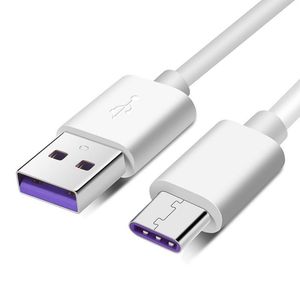 Telefonkablar Supercharge-kabel för Huawei Samsung Moto LG USB Type C Type-C Xiaomi General 3ft TPE