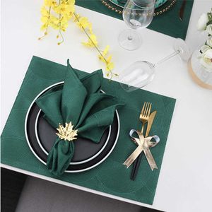 6Pcs Eco Fabric Napkins Decoupage Wedding Decoration Marige Track On The Table Napkin for Cutlery Square Placemats New