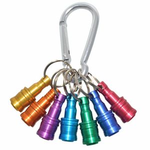 7 pcs 1/4 de polegada hex hex inoxidável chave de fenda titular titular 35mm extensão barra ferramenta adaptador de parafuso rápida keychain profissional h