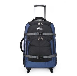 Wheeled Backpack For Travel Water Proof Women Trolley Bags Nylon Bag Wheels Luggage Rolling Suitcase Duffel