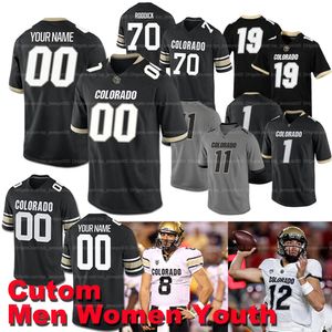 Custom Men Women Youth College Football Jersey Steven Montez Sam Noyer Phillip Lindsay Tyler Lytle Laviska Shenault Jr Shay Fields Terrance Lang Stitched Jerseys