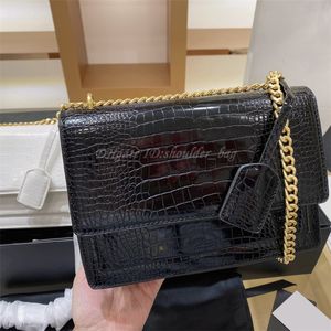 Flap Shoulder Alligator Chain Bag Tote Wallets Crocodile Handbag Purse Crossbody Clutch Totes Bags Backpack Wallet Women 2021 Luxurys Designers Handbags Purses