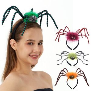 Pająk pałąk świąteczny impreza zapasy Wacky Halloween Dzieci Włosy Witch Dynie Dekoracyjne Cosplay Hepdress Hoop Hat Heatwear Decor Prezent