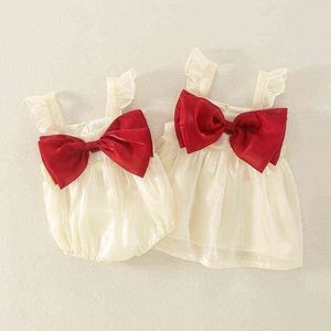 Neue Baby Mädchen Kleid Sommer Kind Süße Prinzessin Infant Twins Party Hochzeit Kinder Kleidung Geburtstag Geschenk Bowknot Bebe Ropa G1129