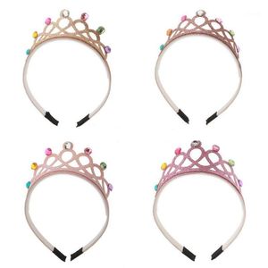 Wholesale birthday party dressing for sale - Group buy Hair Accessories Children Kids Baby Princess Sequin Crown Hoop Headwear Hairband Clasp Birthday Party Dressing Up Cosplay Festival Acc1