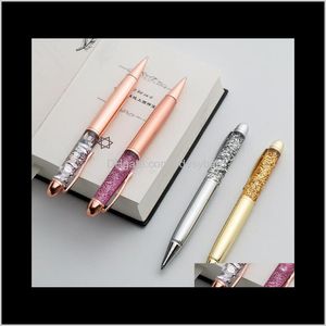 Ballpoint Pens Writing Supplies Office School Business & Industrialsequin Crystal Ball Point Pendot Metal Signature Advertising Pen, Laser En