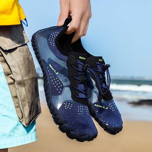 2021 Nya Unisex Sneakers Swimming Shoes Water Sports Aqua Seaside Beach Surfing tofflor Upstream Light Athletic Footwear Y0714