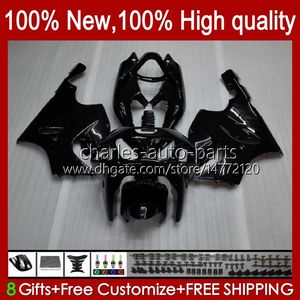 Bodywork Body for Kawasaki Ninja ZX-750 ZX7R ZX750 ZX 7 R ZX 750 28HC.1 Glossy Black New ZX 7R 1996 1997 1998 1999 2000 2001 2002 2003 ZX-7R 96 97 98 99 00 01 02 03 OEM FLATING