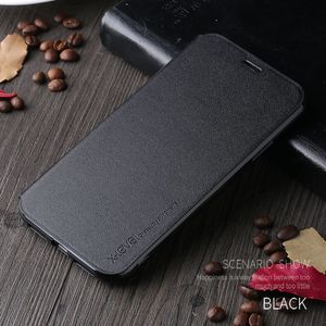 Elegancki Ultra Cienki Super Light Leather Case dla iPhone 11 Pro XS Max XR X 6 6S 7 8 SE Plus Flip Holder Soft Cover