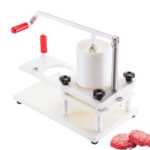 BEIJAMEI Manual Hamburger Press Maker Machine Stuffed Burger Pressing Making Round Meat Shaping Mold for Kitchen Appliances