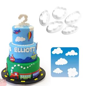 Cookie Cutter Plastic Bakeware Fondant Cake Mold Football Clouds Shape Cake Tools Cakes Decoration Kitchen Accessories 20220110 Q2