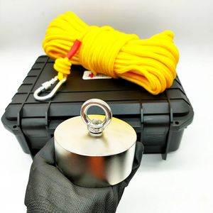 Neodym-Magnete Fischereimagnet Kit 1422LB (640kg) Ziehkraft Super stark mit Eyebolt