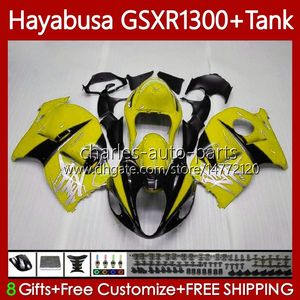 Body Kit For SUZUKI Hayabusa GSXR 1300CC 1300 CC 2002 2003 2004 2005 2006 2007 74No.153 GSX-R1300 GSX Yellow black R1300 GSXR-1300 96-07 GSXR1300 96 97 98 99 00 01 Fairings