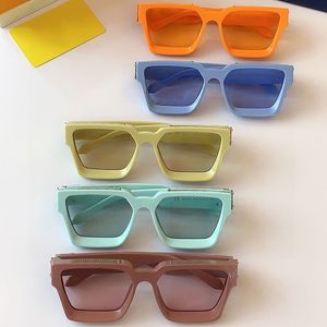 Designer-Millionärs-Sonnenbrille Z1165W, modisch, klassisch, für Herren und Damen, universelle dicke Plattenbügel, Nr. C, super coole quadratische Brille, UV400, Top-Qualität, mit Box