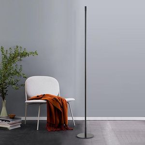 Wholesale tall room lamp resale online - Floor Lamps Nordic LED Lamp Remote Control Dimming Tall For Living Room Bedroom Standing Indoor Lighting Light Fixture