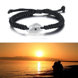 Link, Chain Lovers Wishing Stone Bracelets Moon And Sun Promise Couple Matching Dropship