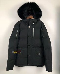 男性冬のジャケットダウンパーカー高品質コートジャケットラウンドネックコートメンズウィンドブレイカー服