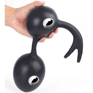 NXY SEX ANAL TOYSシリコーン膨張ビッグプラグディルドポンプバット拡張器前立腺マッサージエクステンダーディラタドール玩具1202