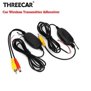 Car Rear View Cameras& Parking Sensors 2.4 GHz Wireless Camera RCA Video Transmitter & Receiver Kit For Rearview Backup Reverse Monitor