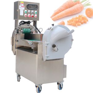 300Kg Capacidade Elétrica Aço Inoxidável Vegetal Cutter Máquina Multi Função Corte De Cabeça Cebola Cebola Comercial Comercial 220V