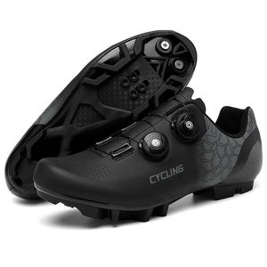 Cycling Footwear Speed MTB Flat Shoes Spd Road Men Route Cleat Bike Sneaker Racing Bicycle Mountain Women Biking Self-Lock