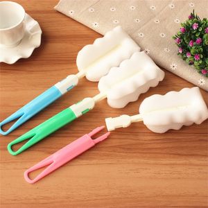 Wholesale utensil for sale - Group buy Sponge Bottle Brush Sterilizers Detachable long Handle Child Special Bottle Bottles Brushes Cleaning Utensils Thermos Glass Q2