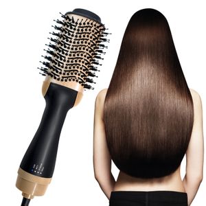 1000W One Step Hot Luft Rättare Curler Comb Electric 3 i 1 Blow Dryer Brush Hair Dorking Tools DS