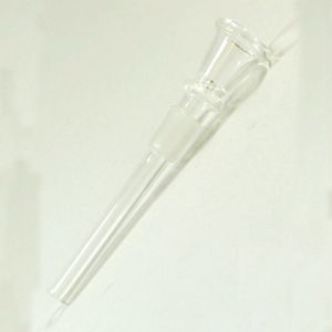 Pyrex dickes Glas-Räucherdabber, 14 mm männlicher Bong-Filter, Down-Stem-Schüssel, tragbarer Trichterbehälter, Shisha-Wasserpfeifenhalter, hochwertiges, handgefertigtes Down-Stem-Werkzeug, DHL-frei