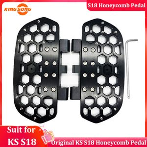 원래 Kingsong KS S18 액세서리 KingSong KS 18 전기 휠 S18 EUC Honeycomb Pedal 용 Kings S18 Honeycomb Pedal Spare Part