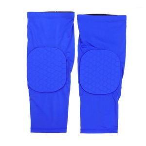 PCS Creative Heart Pattern Honeycomb Sports Knee Brace Sleeve Sleeve Respirável Protetor de Suporte