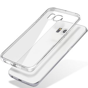 Ultra-fino Clear Case Telefone TPU para Galaxy S8 S9 Plus S6 S7 Edge J1 J3 J5 J7 A3 A5 A7 Cover Capa Coque