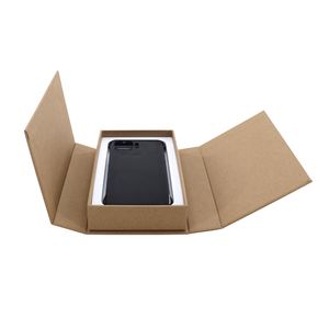 Costume Hard Kraft Paper Rigid Box para Samsung A03S Telefone Celular Slim Armor Capa Caso Capa Embalagem de varejo AS310