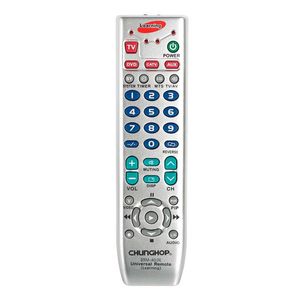 Dvd Öğrenme toptan satış-Chunghop SRM E Evrensel Uzaktan Kumanda Akıllı Öğrenme Kontrolü TV SAT DVD CBL DVB T AUX Kontrolörleri
