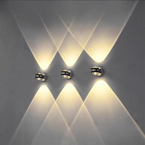 Lampa ścienna Indoor 6W LED Light Up and Down Oświetlenie Oświetlenie do łóżka sypialni sypialni Aisle