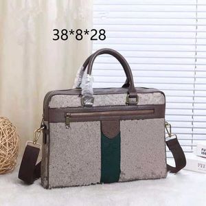 Male Business Single Shoulder Laptop Bag Cross Section Briefcase Computer Package Inclined Bag Men's Handbags Bags Briefcases Satchel G094