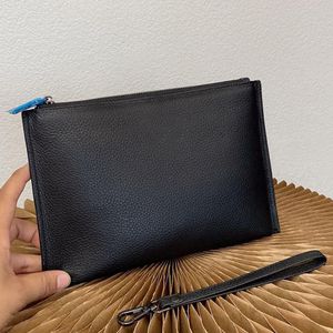 Fashion Handbags Men Black Clutch Bags Luxurys Designers Handbag High Quality Handbags Leather Artwork Purse Wallet Coin Holder