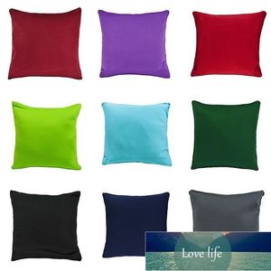 Solid Color High Elastic Cushion Cover 45x45cm Polyester Home Decor Bed Sofa Pillowcase Car Seat Back Cushion Pillow Case Factory price expert design Quality Latest