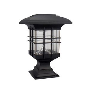 芝生ランプFeimefeiyou Lampada Solar Waterproof EST屋外電動LED Garden Yard Ballard Pillar Light Post Lamp