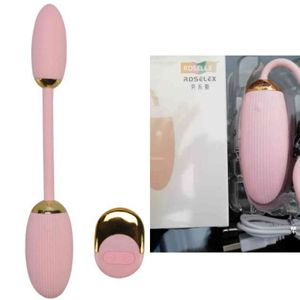 NXY Eggs Doppio telecomando Uovo vibrante Palline vaginali Stimolatore del clitoride Vibratore potente Prodotti per adulti Giocattoli sessuali per donna 1124