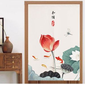 Chinesische Vorhänge Perforationsfreier Trennvorhang Schlafzimmer Küche Haushalt Umkleidekabine Badezimmer Dekoration TJ1750 Vorhänge
