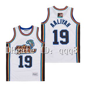 Aaliyah＃19 Bricklayers Jersey 1996 Mtv Rock All Ed Cheap Basketball Jerseys