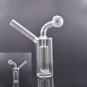 Großhandel Mini-Wasserpfeifen Bunte billige Heady Mini Pipe Dab Bohrinsel Kleine Bubbler Glas Wasserbong