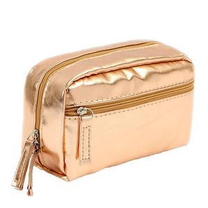 Moda borse cosmetiche impermeabili versione coreana borsa da viaggio in pelle PU borsa da viaggio borsa da trucco colorata RRD7474