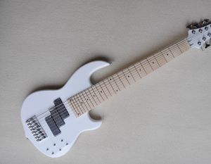 8-saitige E-Bassgitarre mit Chrom-Hardware, Ahorn-Griffbrett, 3 Tonabnehmern, individuelles Angebot