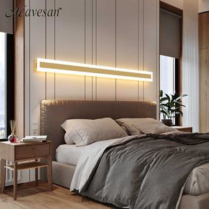 Design LED Lampa Ścienna Lampada Sypialnia Sypialnia Strona główna Wnętrze Dekoracji Oświetlenie Korytarz Lampa ścienna AC90-260V 210724