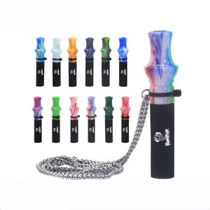 HoneyPuff Mouthpiece Pipe Drip Tips Hookah munstyck Shisha Bullet Rostfritt stål