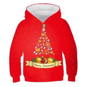 Heren Hoodies Sweatshirts Christmas Event Print Hooded Sweater All Match Fashion Casual Herfst O hals Losse Straat Sport Pullover