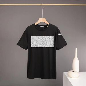 Magliette da uomo 22ss luxury Summer Tops quality Short Sleeve Tee Abbigliamento da uomo Luxury Letter Print brand da donna maschile hip hop Abbigliamento Couple Street Tees